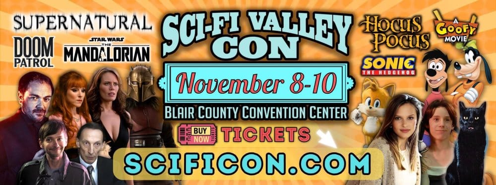 Sci-Fi Valley Con Banner