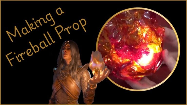 Making a Fireball Prop