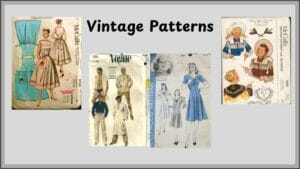 Vintage Patterns feature