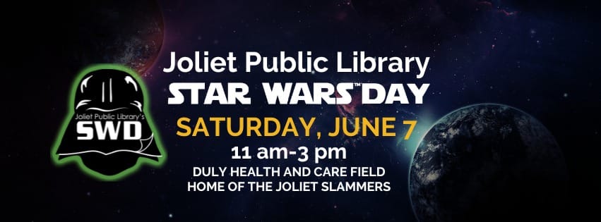 2025 Joliet Star Wars Day banner