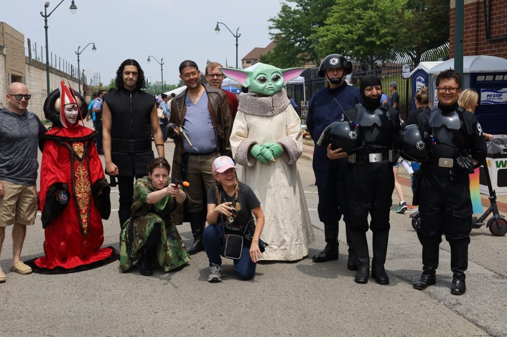 Joliet Public LIbrarary Star Wars Day 2025 Cosplay Photos