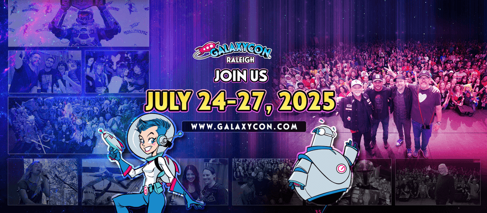 Galaxycon raleigh 2025 banner