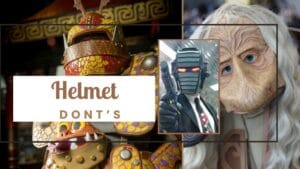 Don't do this in a helmet