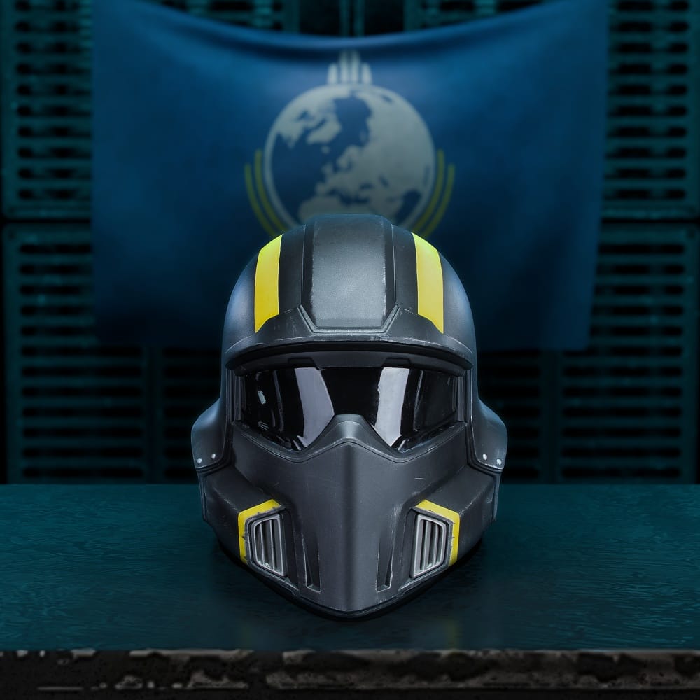 Helldivers 2 B01 Tatical Helmet Scale Replica