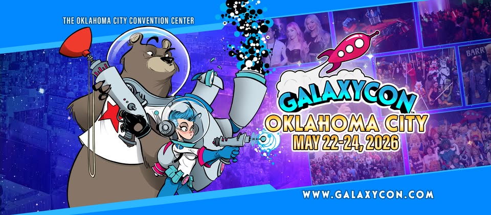 GalaxyCon Oklahoma 2026 banner