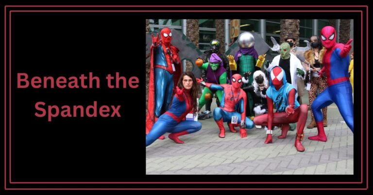 Beneath the spandex feature