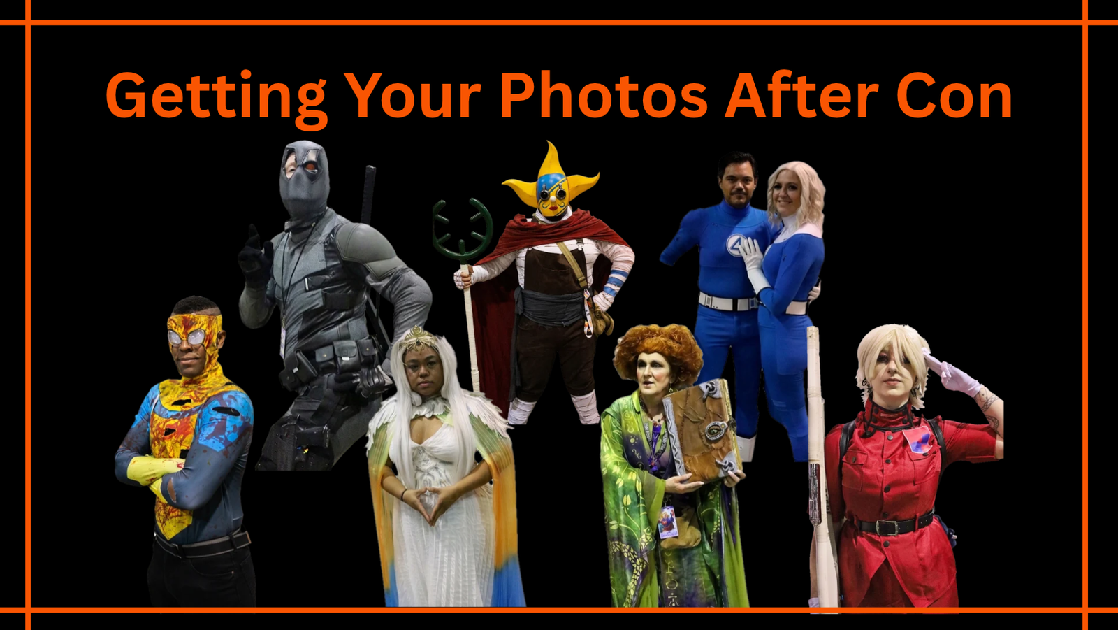 How to Ensure You Get Your Cosplay Photos After a Convention